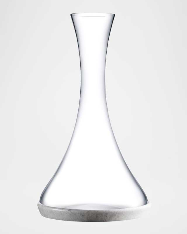 Jazz Wine Decanter with Marble Base